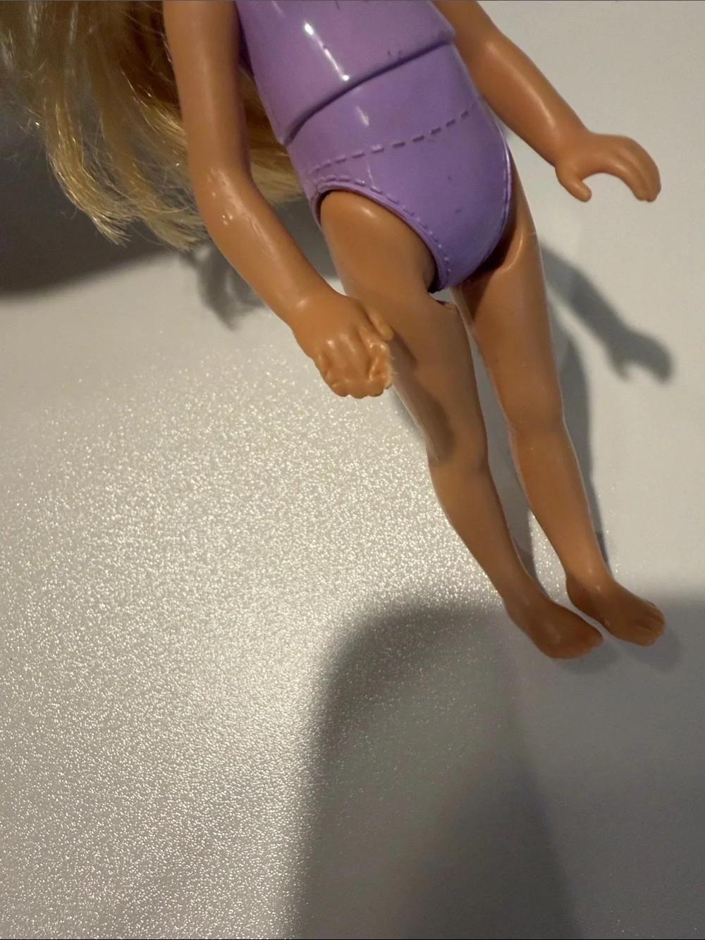 Barbie Chelsea and baby doll Lot with Rainbow, Mermaid Pink, Purple